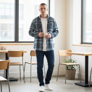 AEO: Seriously Soft Oxford Buttondown Shirt